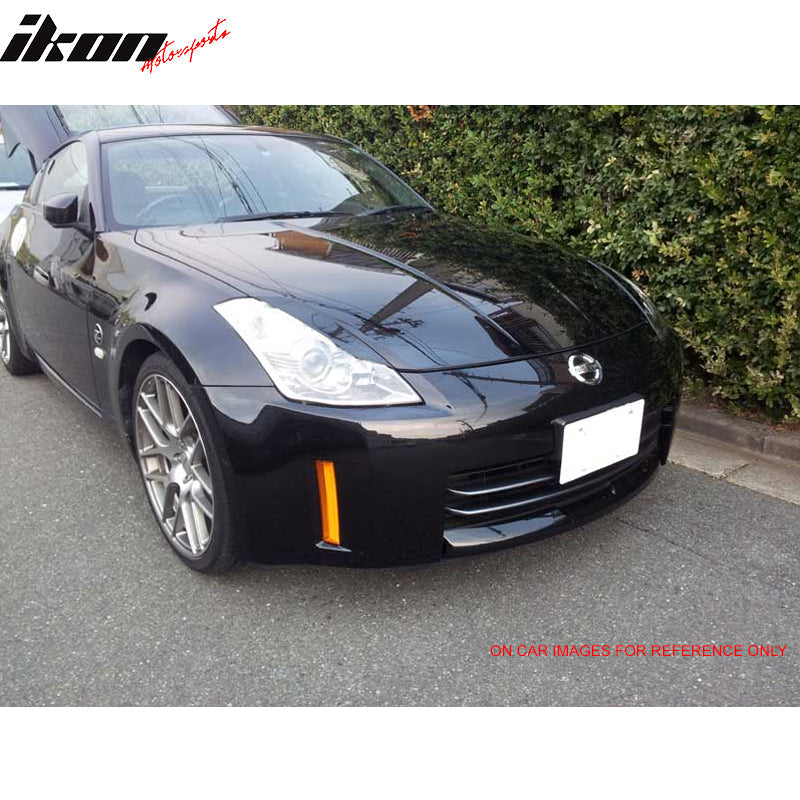 2003-2008 Nissan 350Z 2Dr Headlight Eyelids Eyebrows Cover ABS