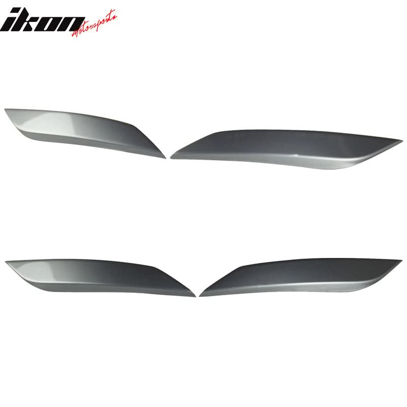 2003-2008 Nissan 350Z 2Dr Headlight Eyelids Eyebrows Cover ABS