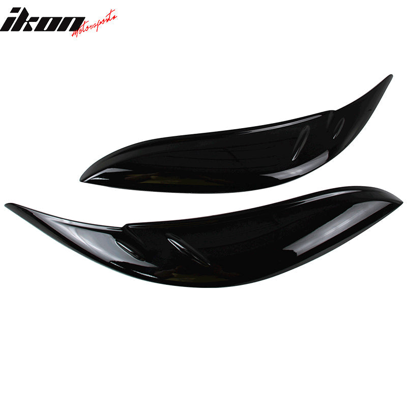 2011-2017 Toyota Sienna Headlight Eyelids Eyebrows Cover ABS