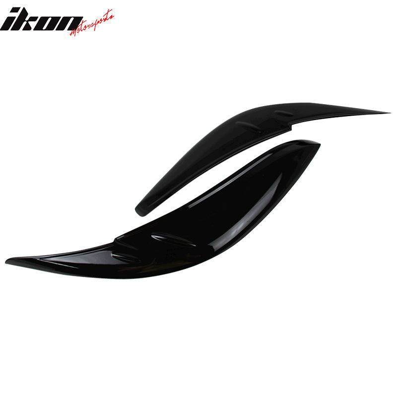 2011-2017 Toyota Sienna Headlight Eyelids Eyebrows Cover ABS