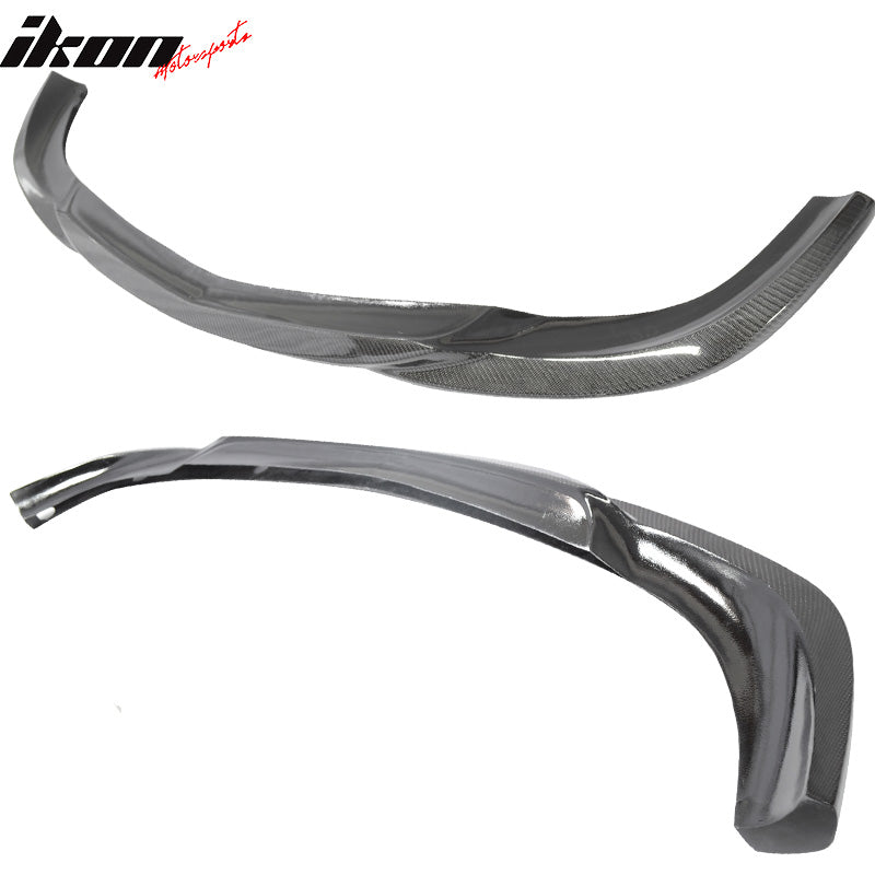 2008-2011 Benz C Class W204 AMG Style Front Bumper Lip Carbon Fiber