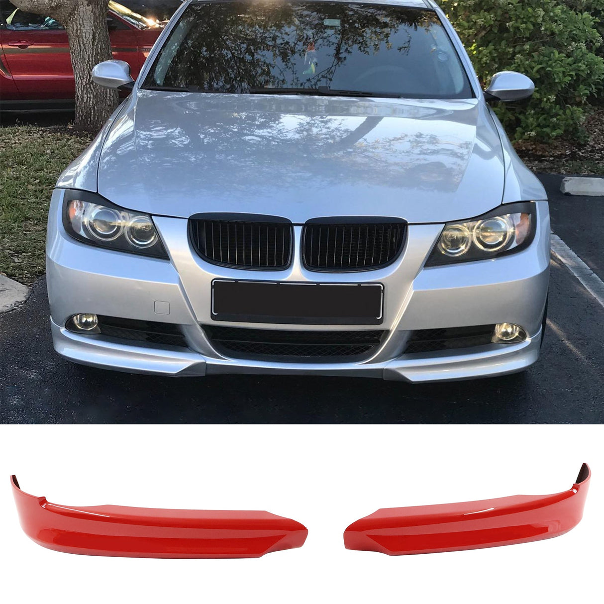 2006-2008 BMW E90 3 Series 4-Door Front Splitter Lip Spoiler PP