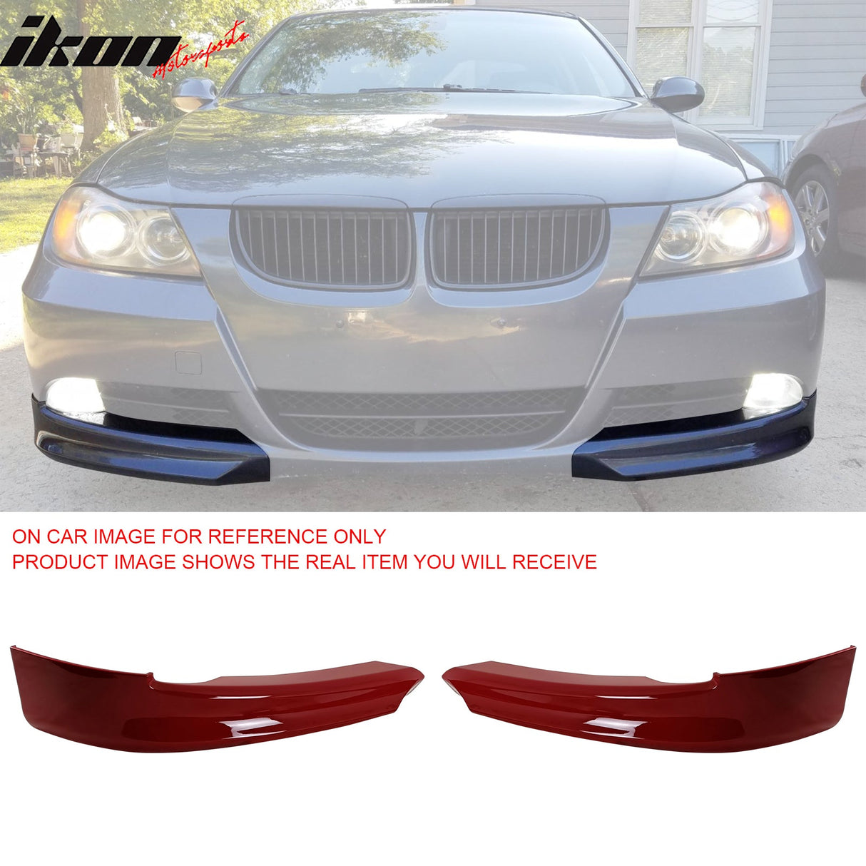 2006-2008 BMW E90 3 Series 4-Door Front Splitter Lip Spoiler PP