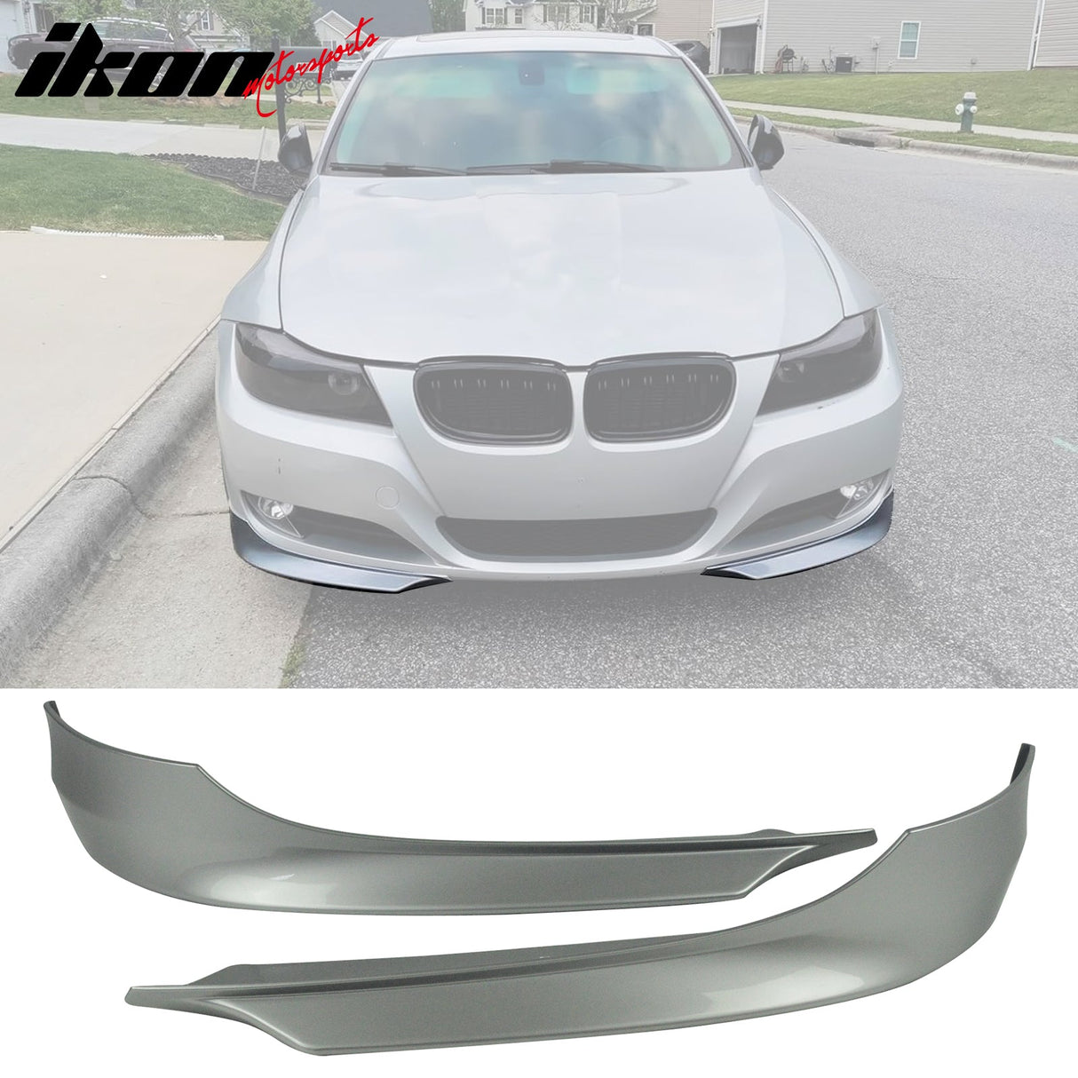2009-2011 BMW E90 3 Series LCI Front Splitter Lip Spoiler PP