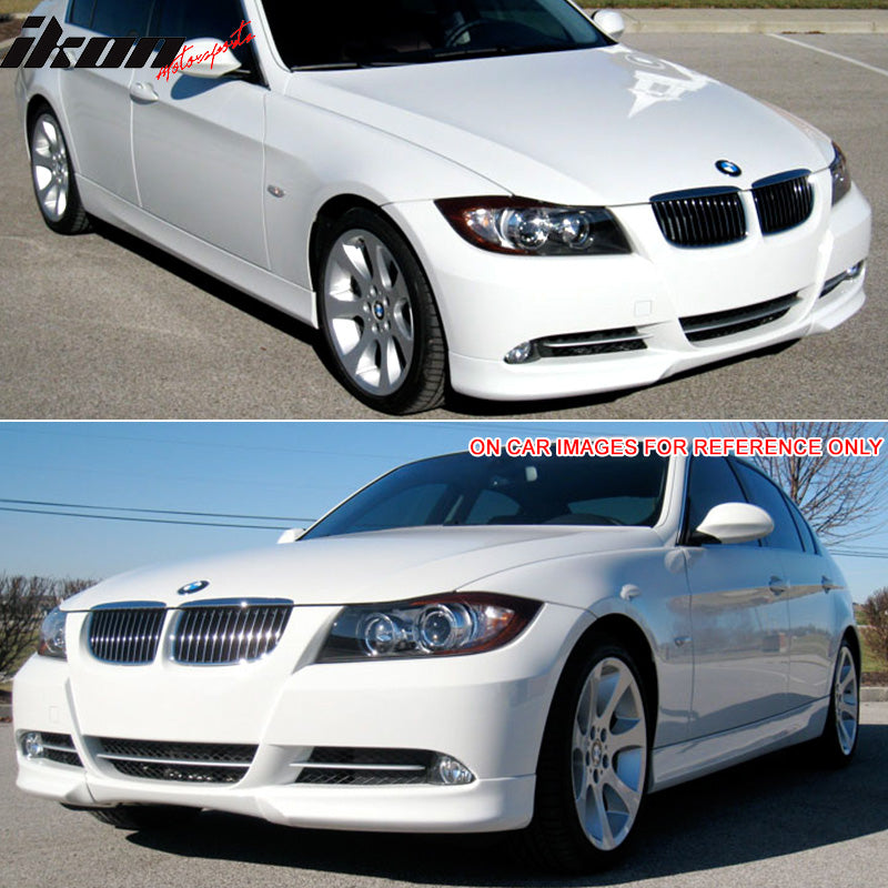 2006-2008 BMW E90 3 Series 4-Door Front Splitter Lip Spoiler PP