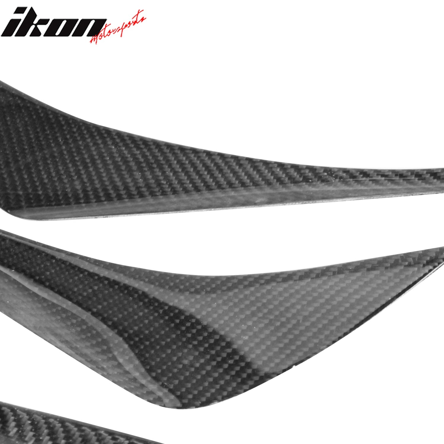 2017-2020 Subaru BRZ Toyota 86 GT86 Front Bumper Canards Carbon Fiber