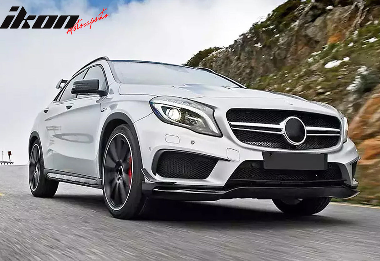 2014-2016 Benz W156 GLA-Class Painted #040 Black Front Vent Flaps ABS