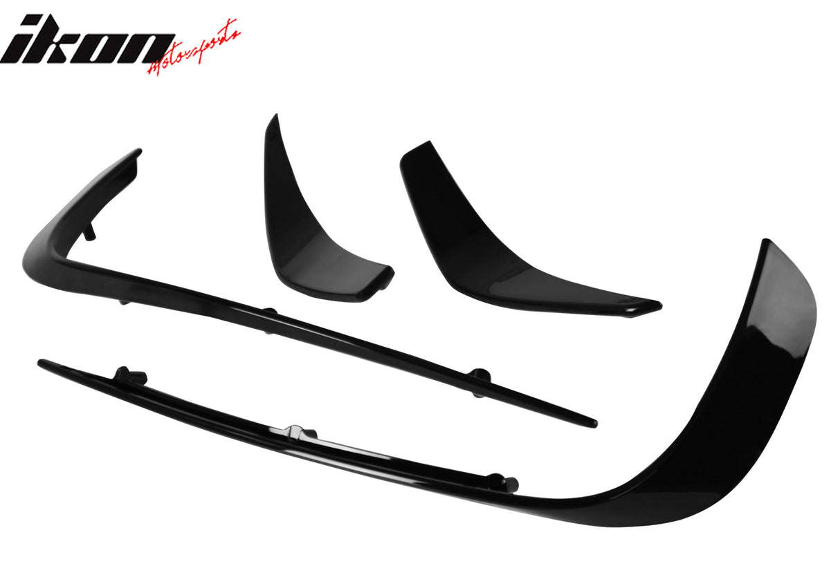 2014-2016 Benz W156 GLA-Class Painted #040 Black Front Vent Flaps ABS