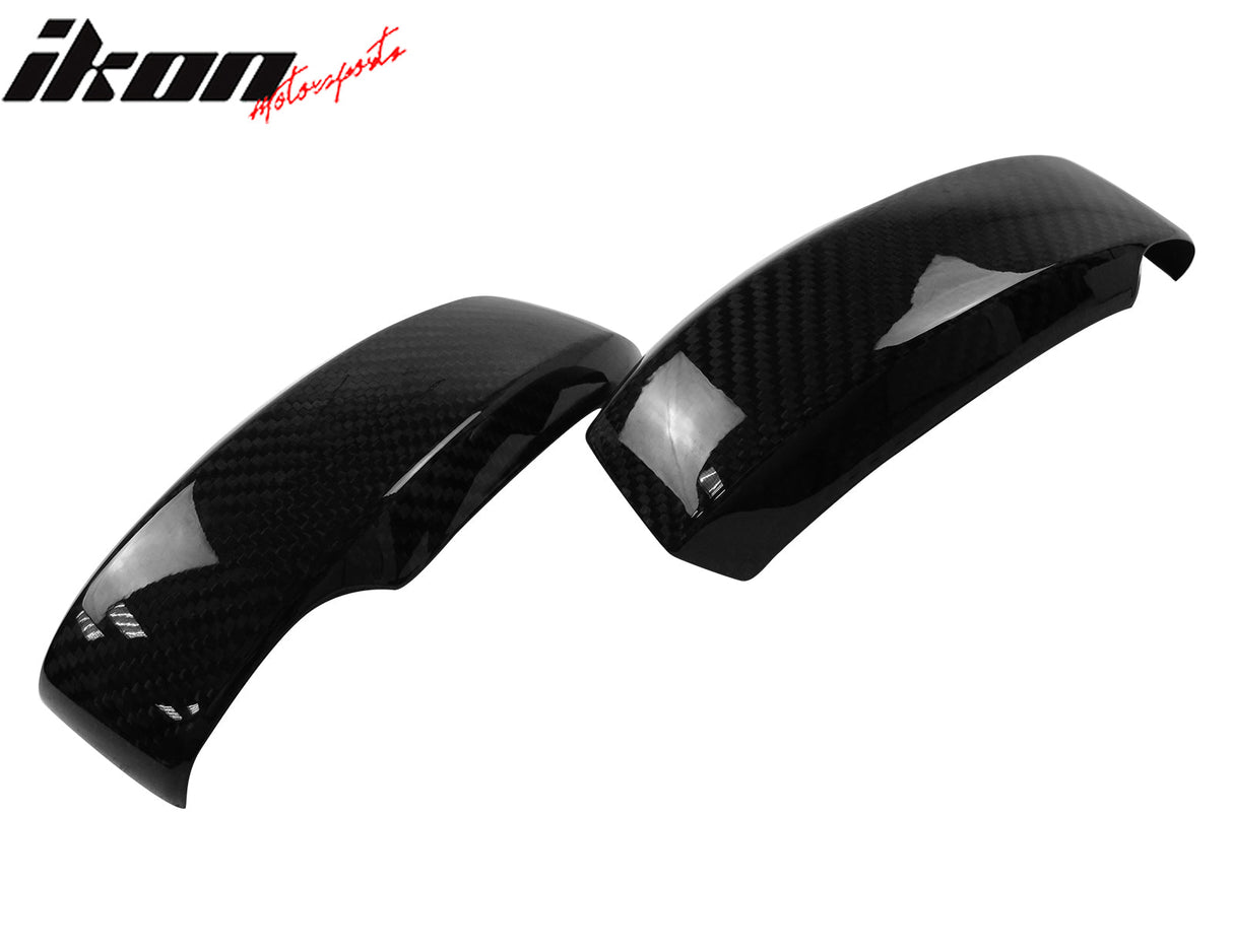 2003-2009 Nissan 350Z Z33 Side Rear View Mirror Covers Carbon Fiber