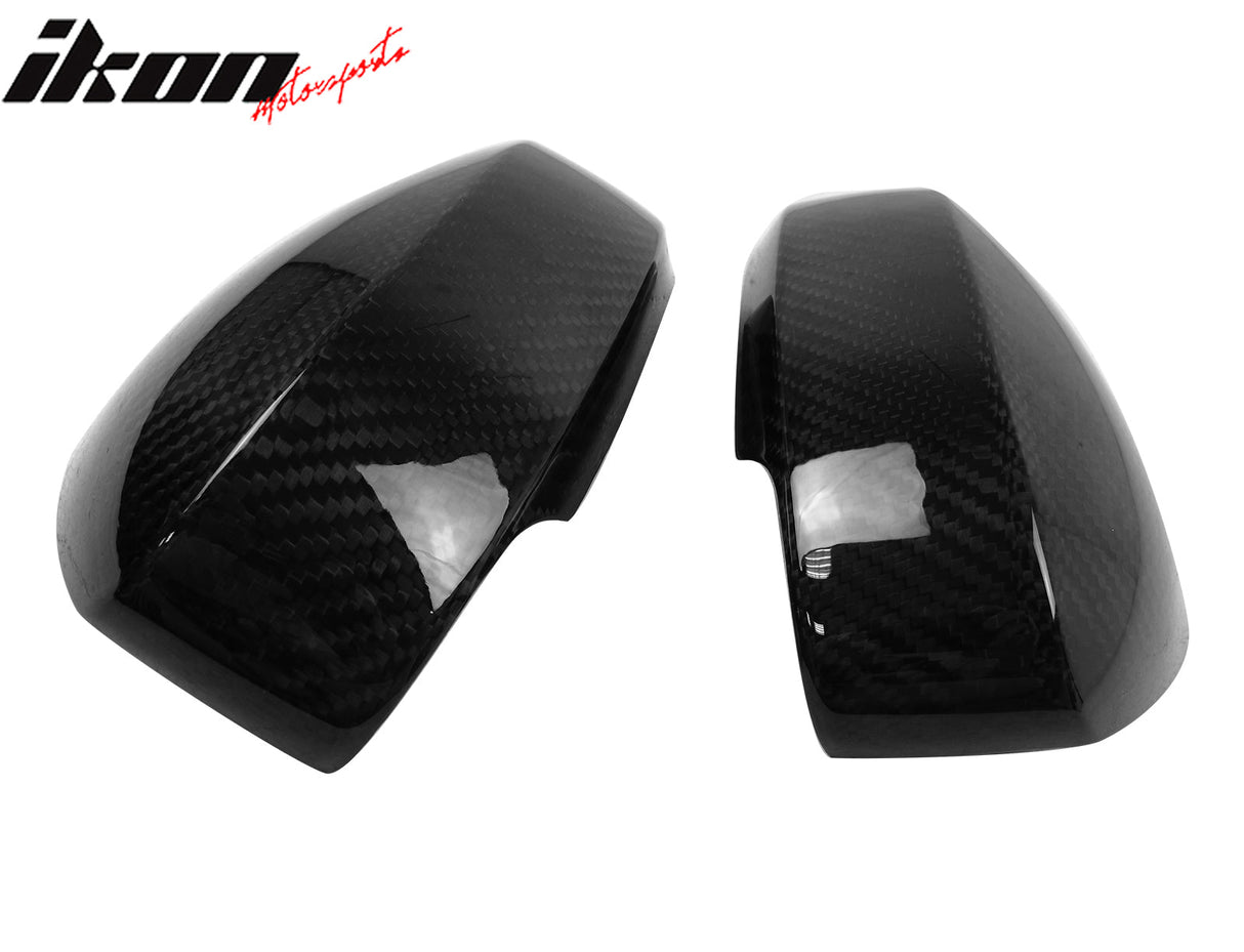 2003-2009 Nissan 350Z Z33 Side Rear View Mirror Covers Carbon Fiber