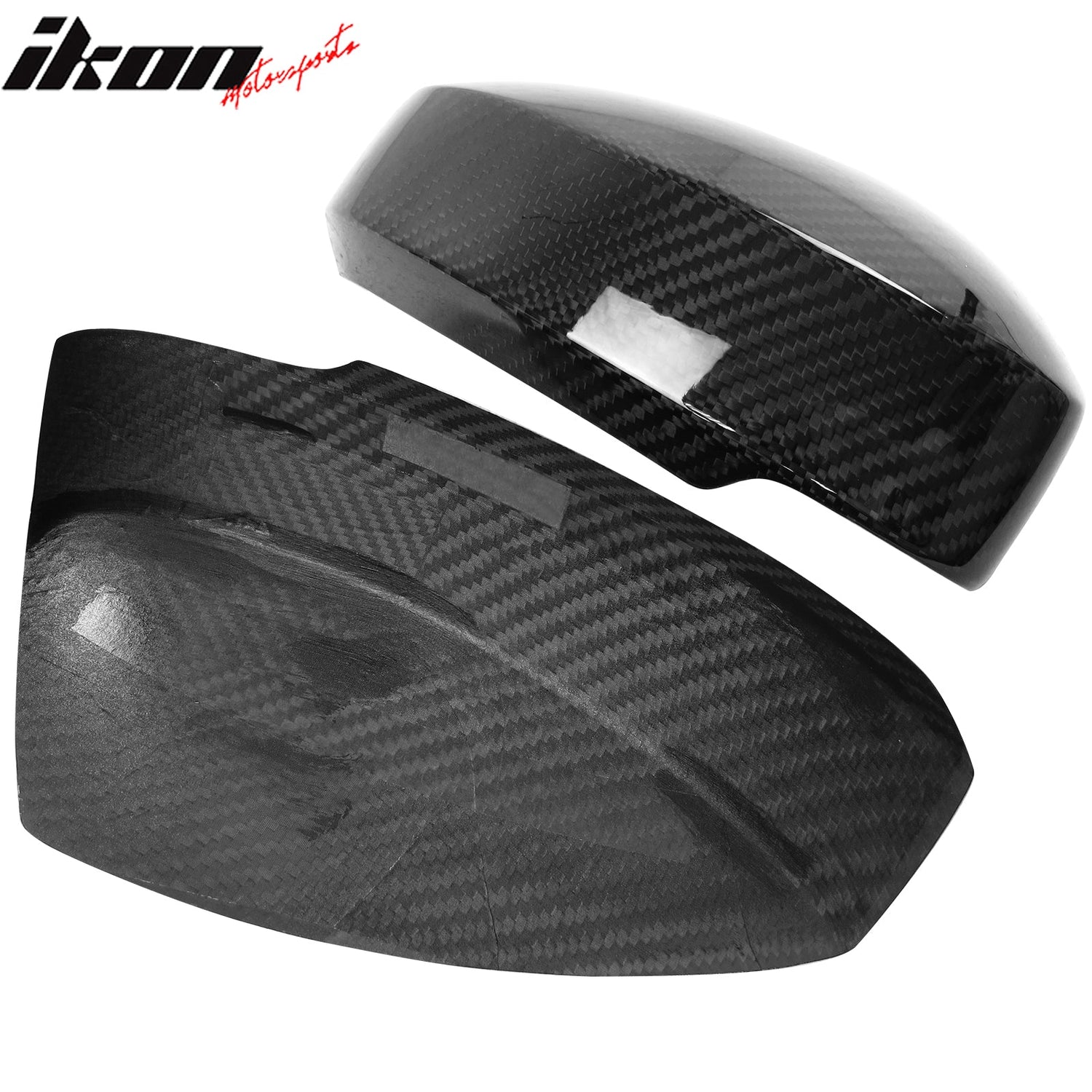 2003-2009 Nissan 350Z Z33 Side Rear View Mirror Covers Carbon Fiber