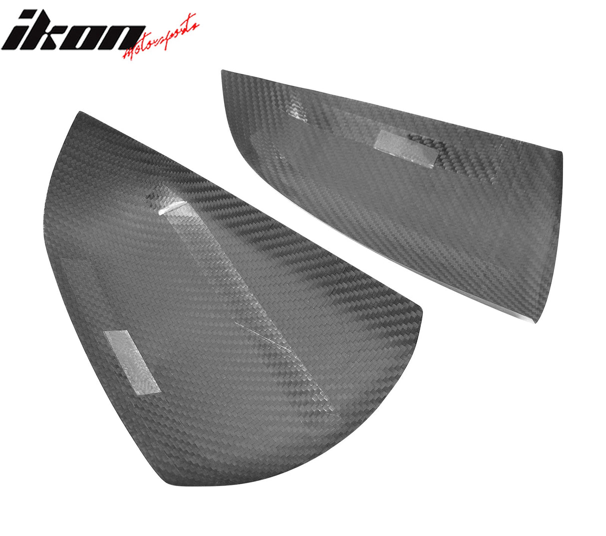 2005-2008 Audi A4 A6 Rear View Mirror Cover Carbon Fiber OEM Style 2PC