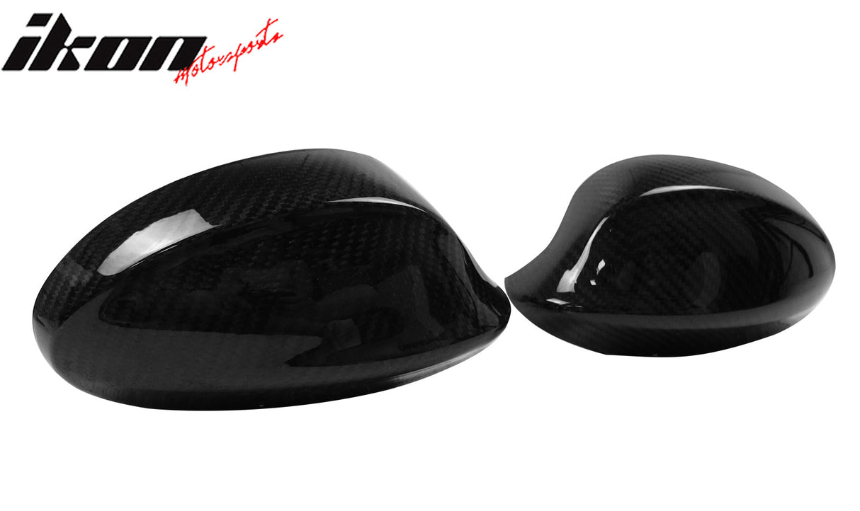 2006-2008 BMW E90 Mirror Covers Carbon Fiber OE Style Rear View Caps