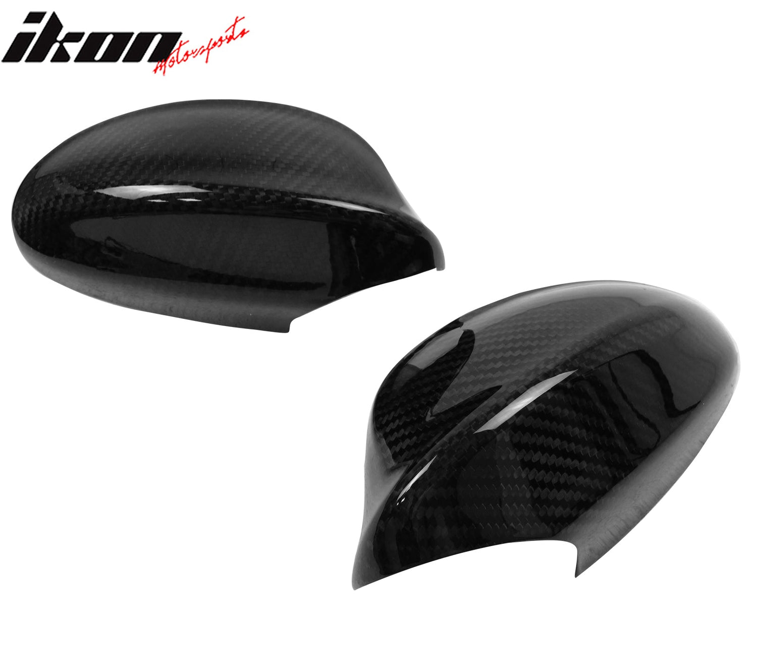 2006-2008 BMW E90 Mirror Covers Carbon Fiber OE Style Rear View Caps
