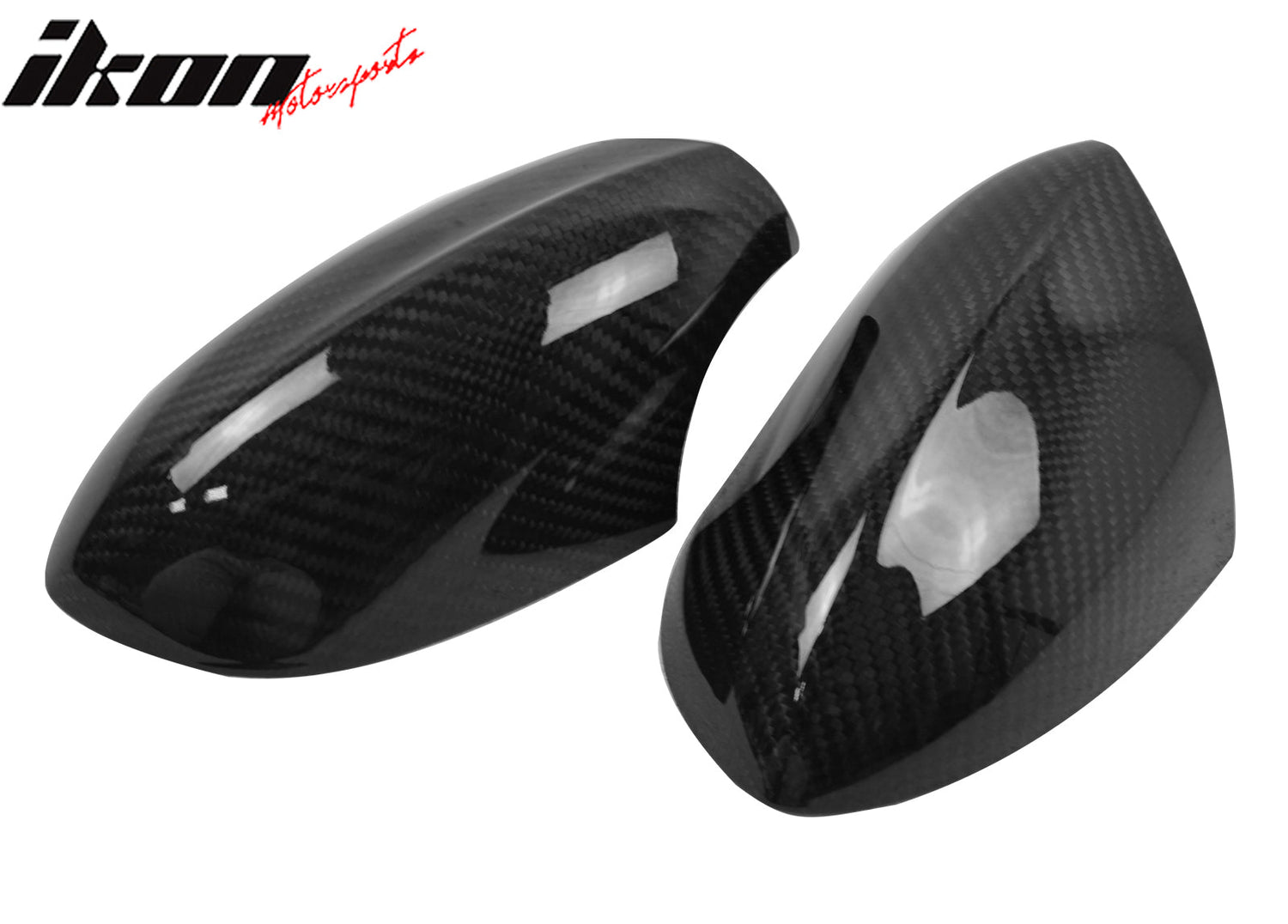 2010-2013 BMW E92 Mirror Covers Carbon Fiber M3 Style Rear View Caps