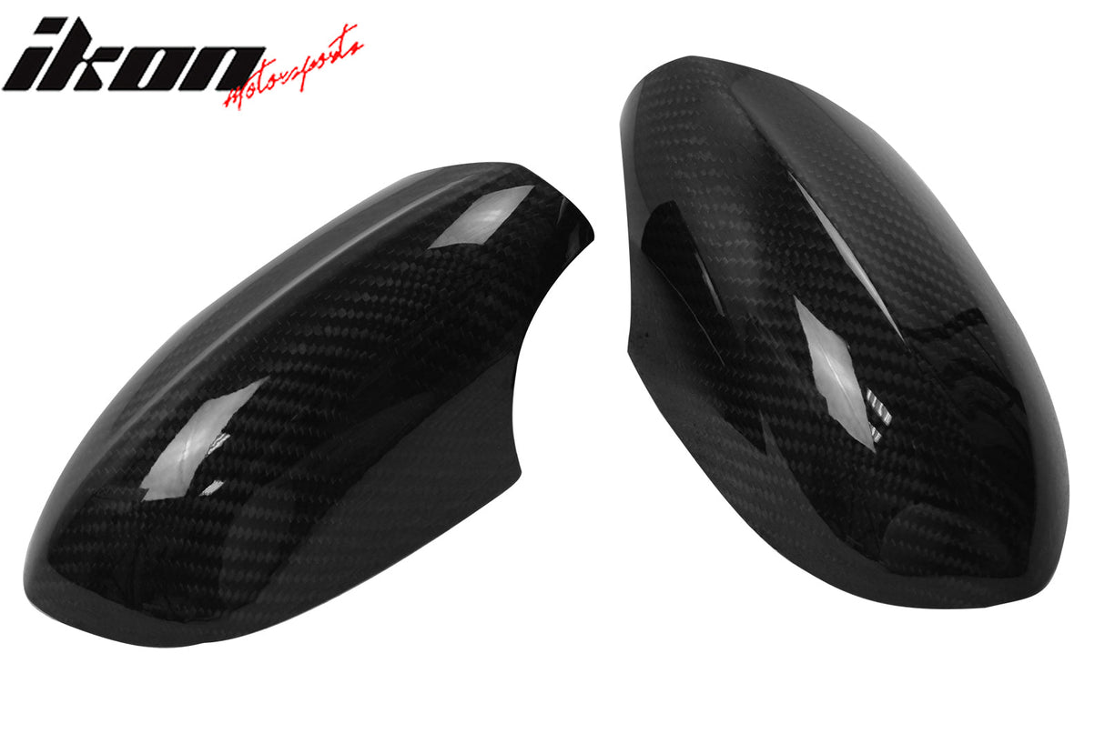 2010-2013 BMW E92 Mirror Covers Carbon Fiber M3 Style Rear View Caps