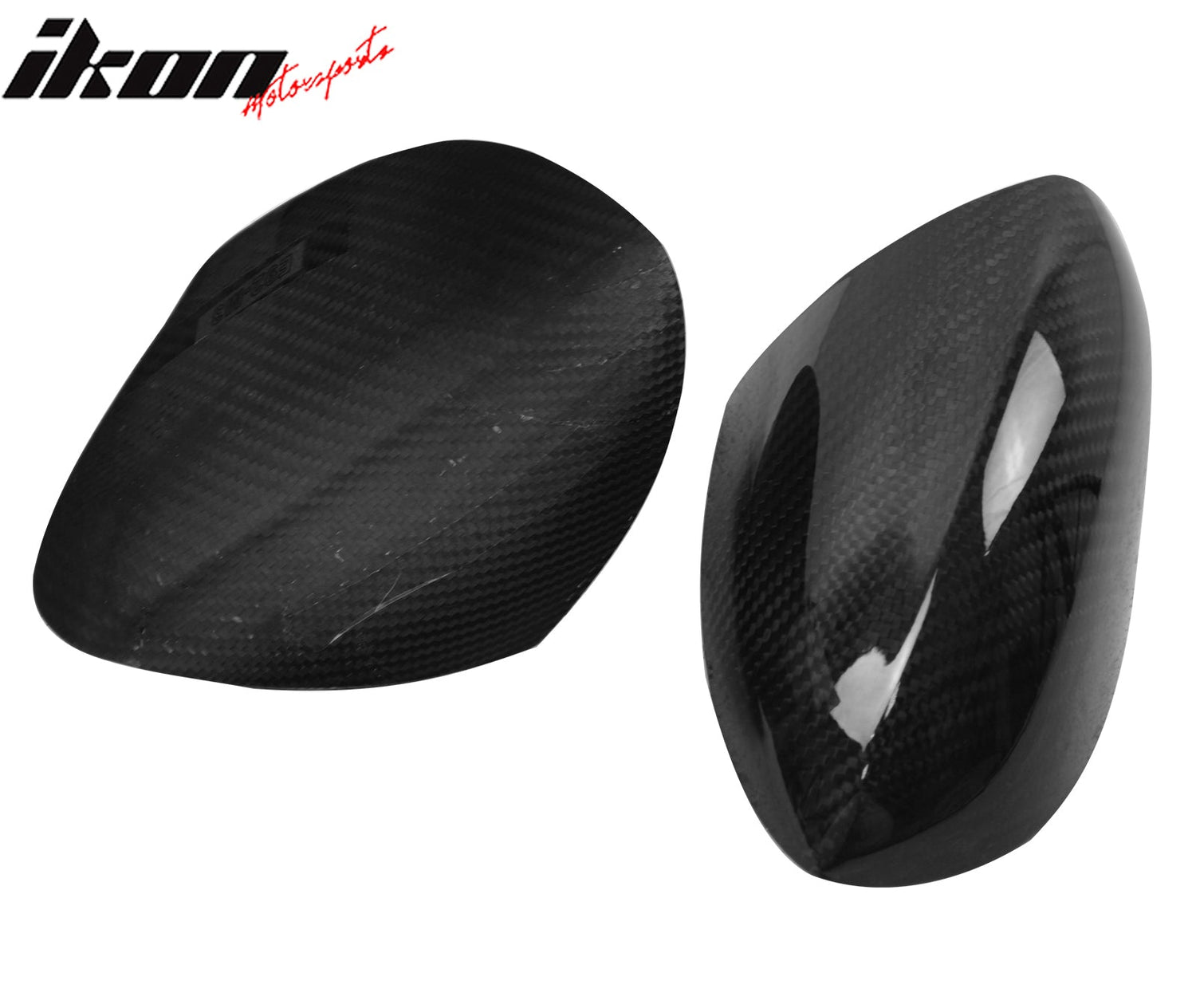 2010-2013 BMW E92 Mirror Covers Carbon Fiber M3 Style Rear View Caps
