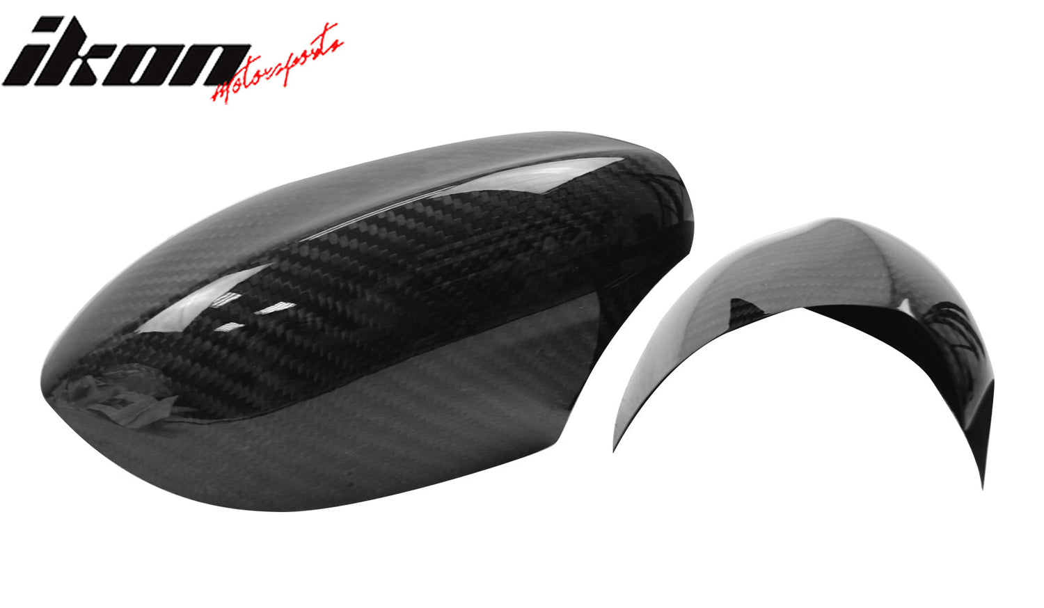 2010-2013 BMW E92 Mirror Covers Carbon Fiber M3 Style Rear View Caps