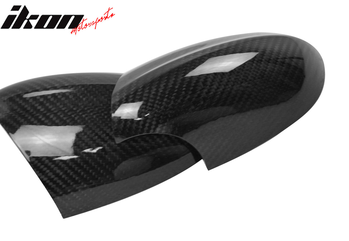 2010-2013 BMW E92 Mirror Covers Carbon Fiber M3 Style Rear View Caps