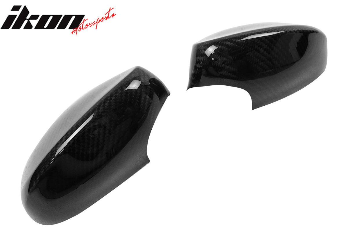 2007-2009 BMW E92 Rear View OEM Style Carbon Fiber Mirror Covers 2PC