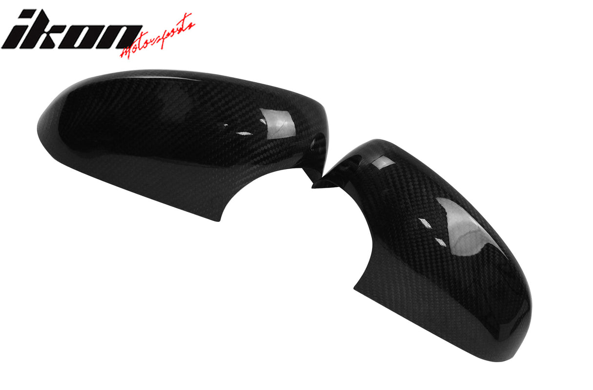 2007-2009 BMW E92 Rear View OEM Style Carbon Fiber Mirror Covers 2PC
