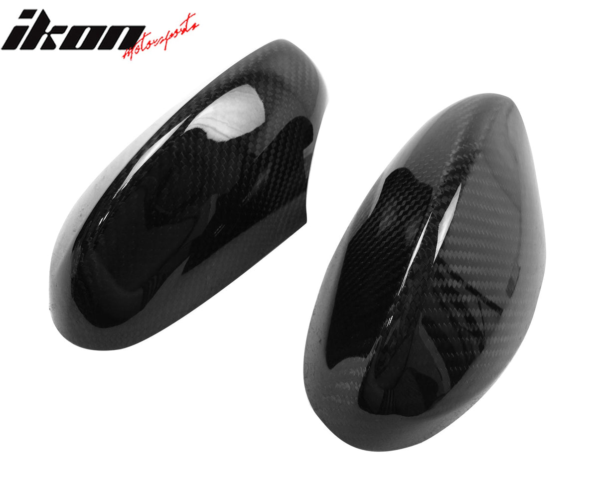 2007-2009 BMW E92 Rear View OEM Style Carbon Fiber Mirror Covers 2PC