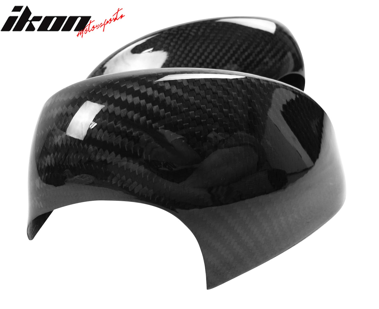 2007-2009 BMW E92 Rear View OEM Style Carbon Fiber Mirror Covers 2PC