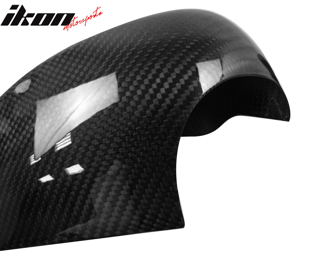 2007-2009 BMW E92 Rear View OEM Style Carbon Fiber Mirror Covers 2PC
