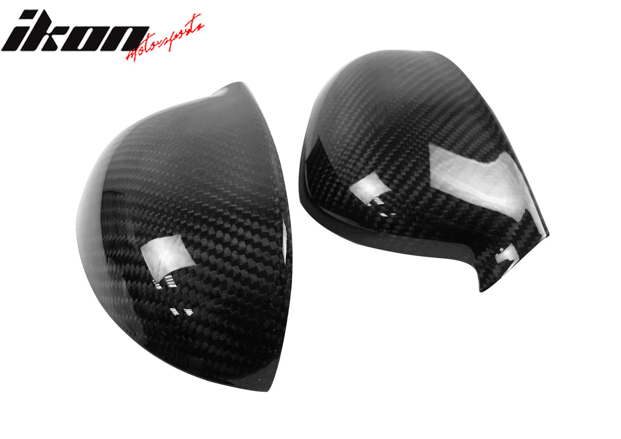 2005-2006 Volkswagen VW Golf MK5 Rear View Mirror Covers Carbon Fiber