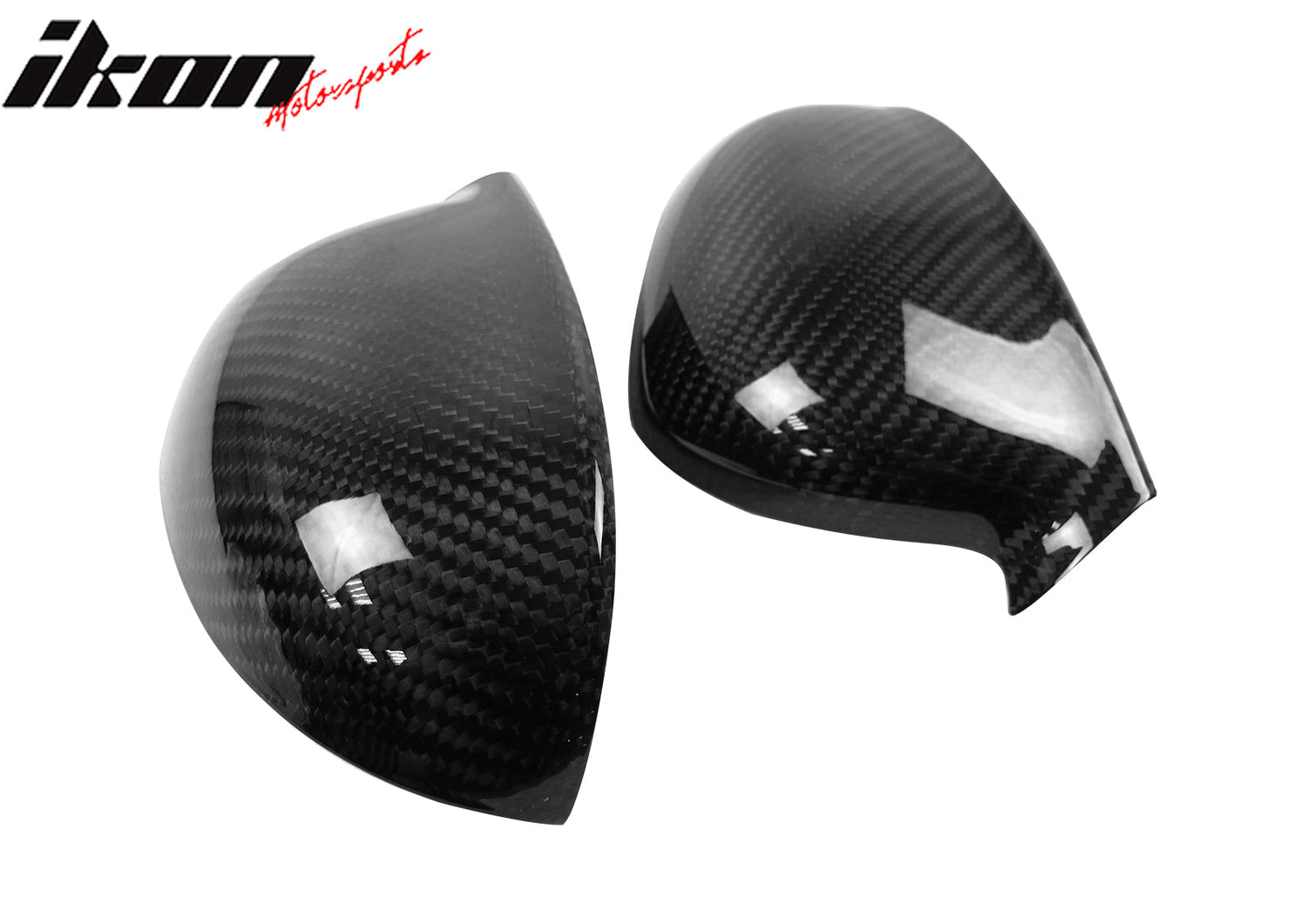 2005-2006 Volkswagen VW Golf MK5 Rear View Mirror Covers Carbon Fiber