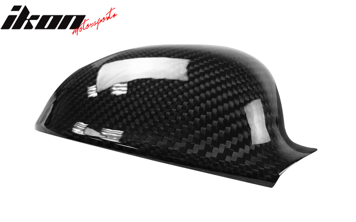 2005-2006 Volkswagen VW Golf MK5 Rear View Mirror Covers Carbon Fiber
