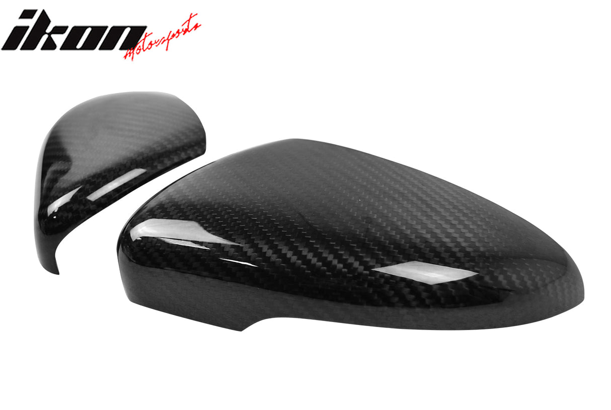 2010-2012 Volkswagen Golf MK6 GTI Rear View Mirror Covers Carbon Fiber