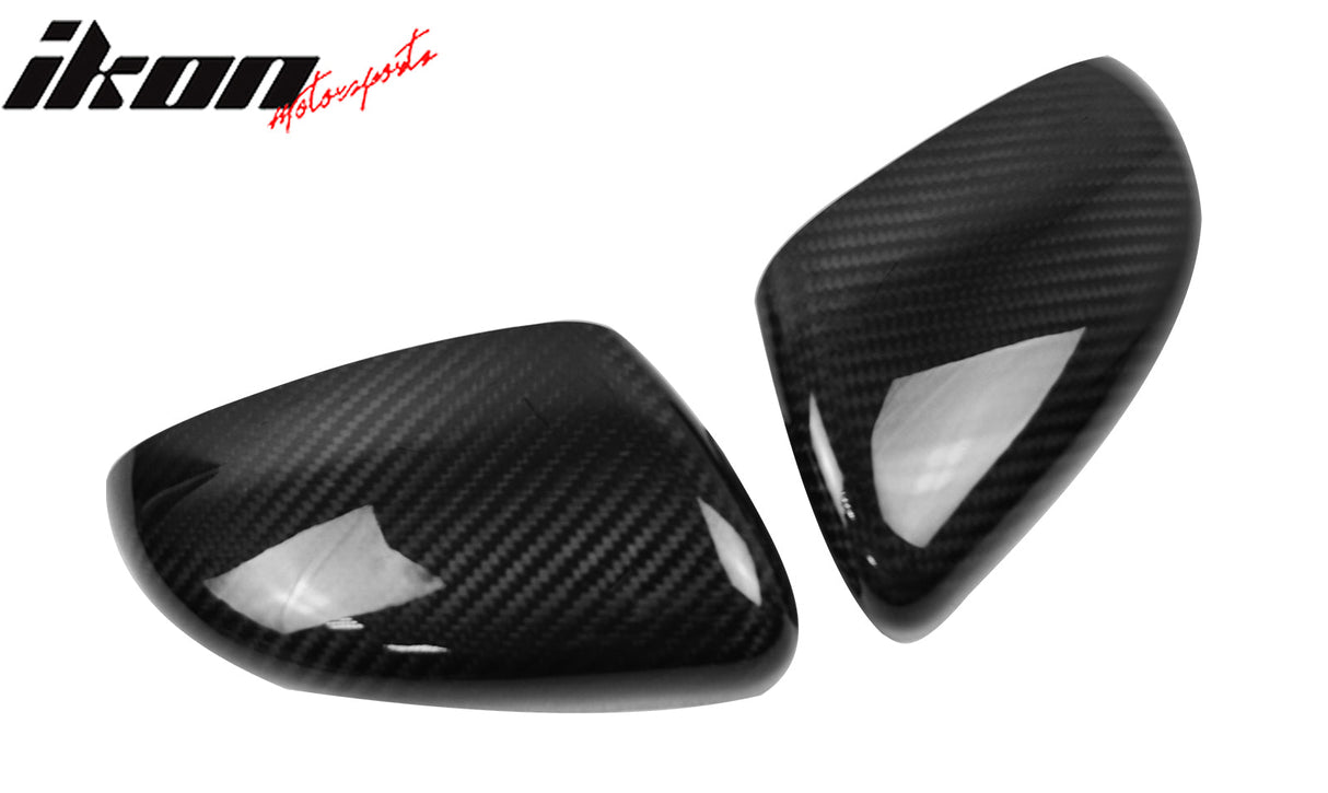 2010-2012 Volkswagen Golf MK6 GTI Rear View Mirror Covers Carbon Fiber