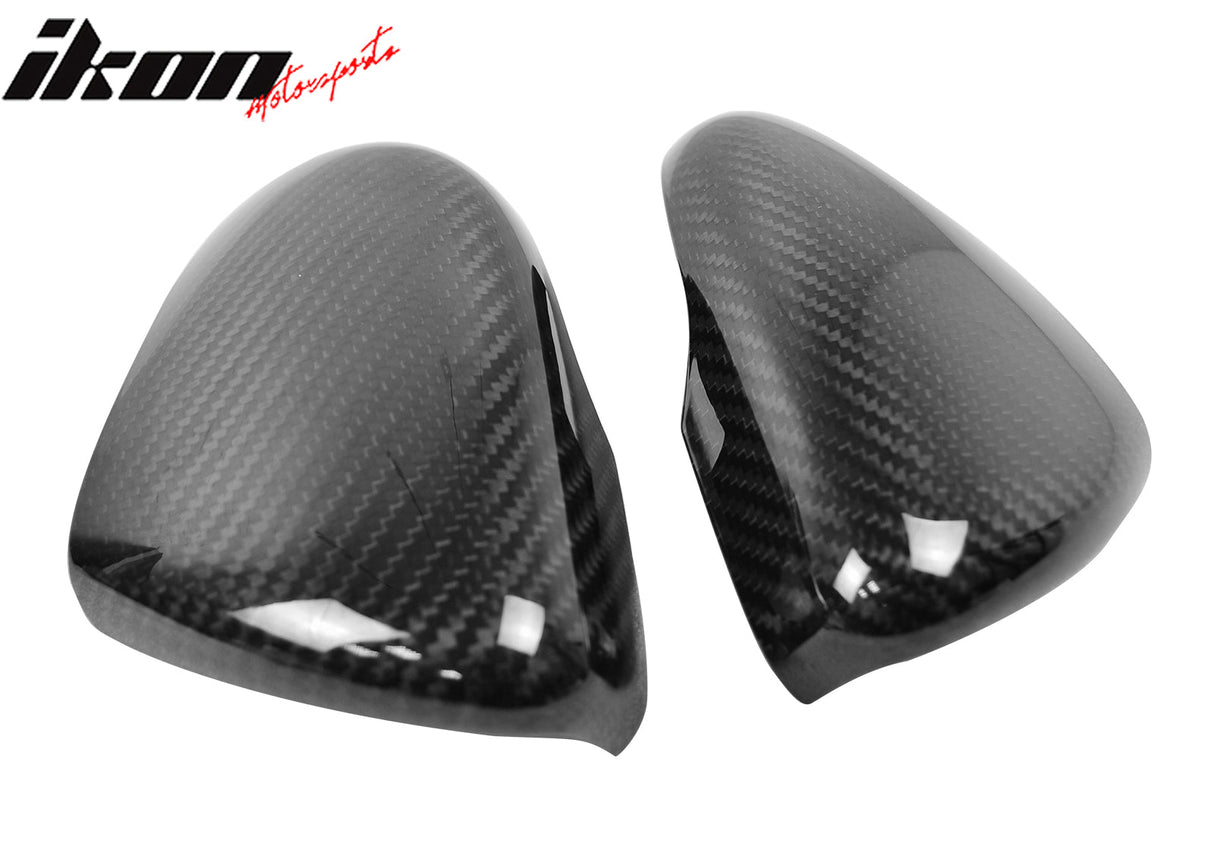 2010-2012 Volkswagen Golf MK6 GTI Rear View Mirror Covers Carbon Fiber