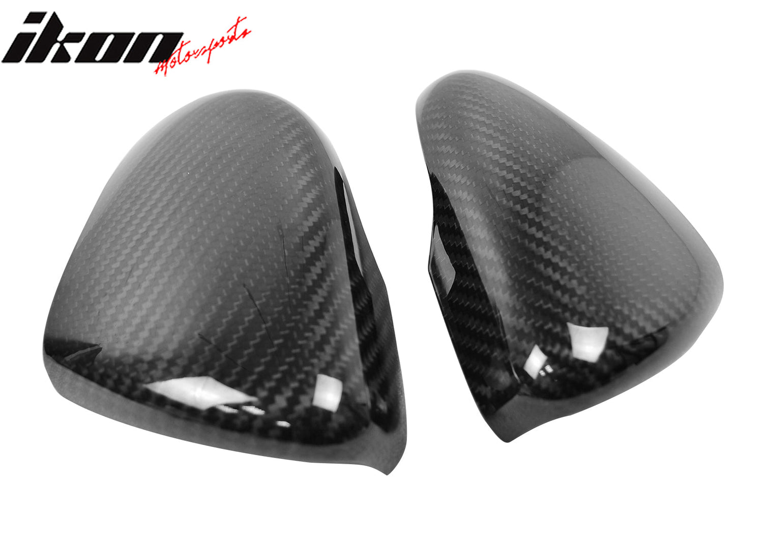2010-2012 Volkswagen Golf MK6 GTI Rear View Mirror Covers Carbon Fiber