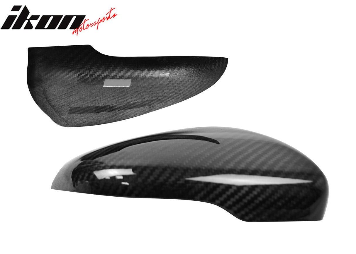 2010-2012 Volkswagen Golf MK6 GTI Rear View Mirror Covers Carbon Fiber