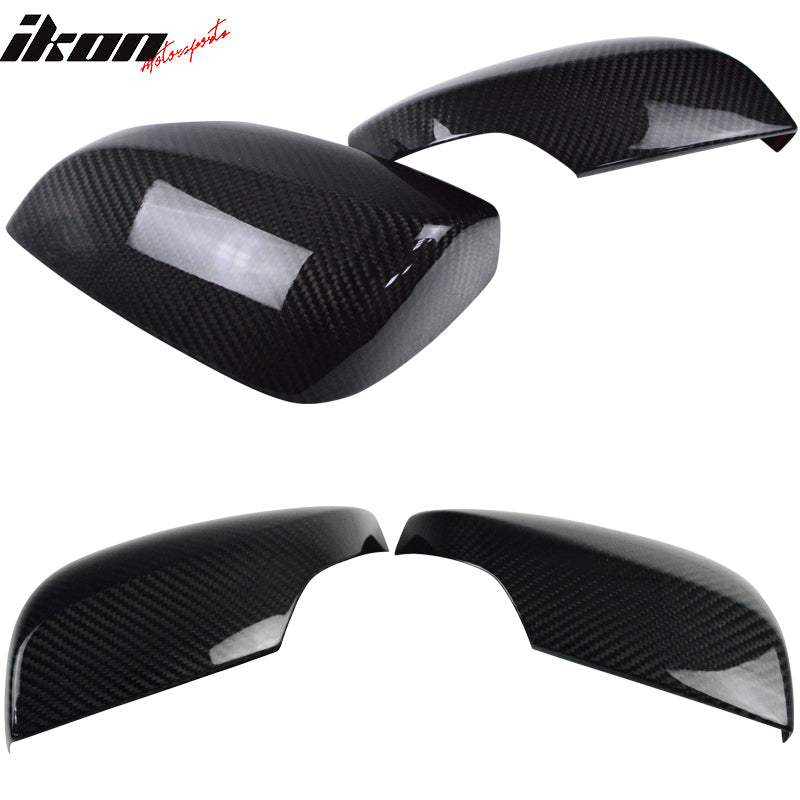 2015-2021 Subaru WRX STI Side Rear View Mirror Cover Carbon Fiber