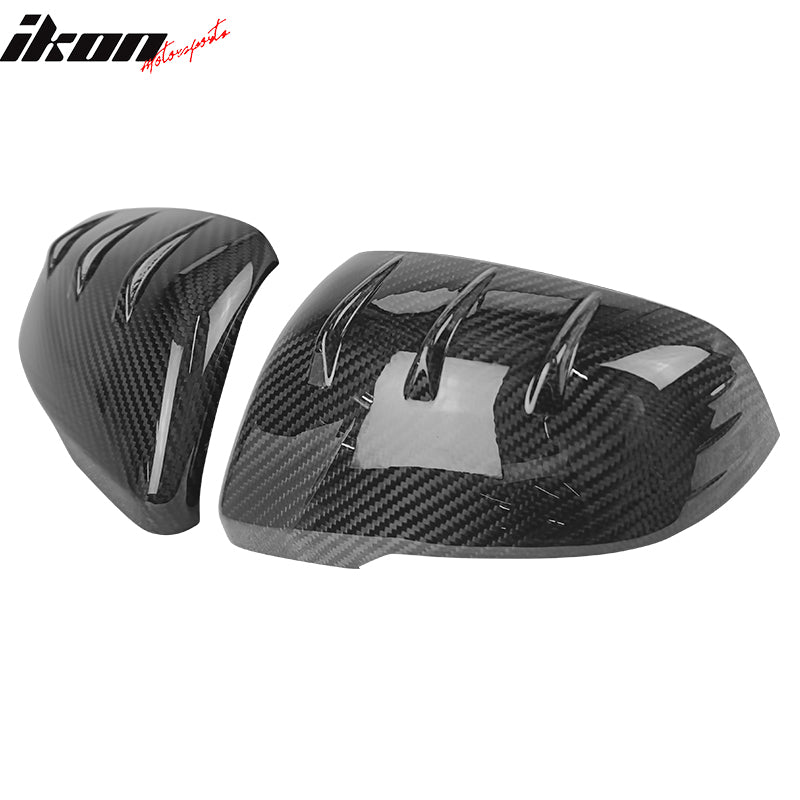 2019-2025 Toyota GR Supra J29 D Style Carbon Fiber Side Mirror Covers
