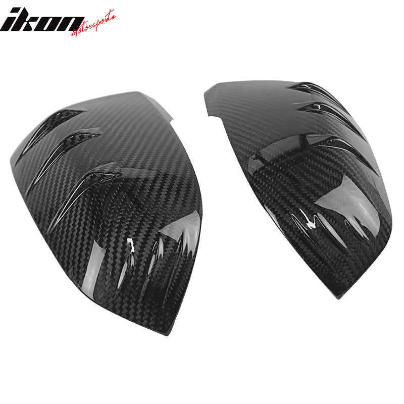 2019-2025 Toyota GR Supra J29 D Style Carbon Fiber Side Mirror Covers