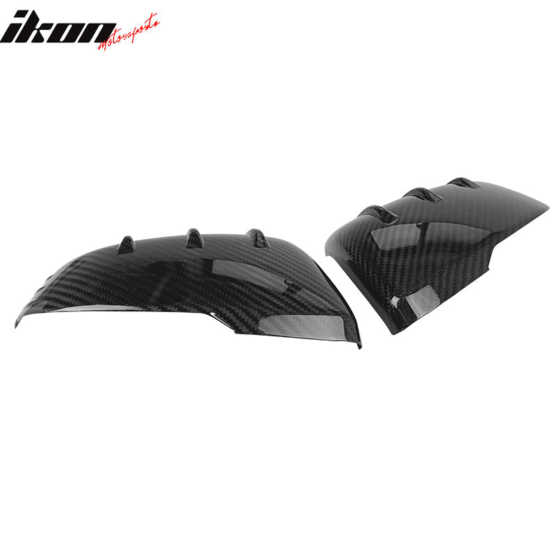 2019-2025 Toyota GR Supra J29 D Style Carbon Fiber Side Mirror Covers