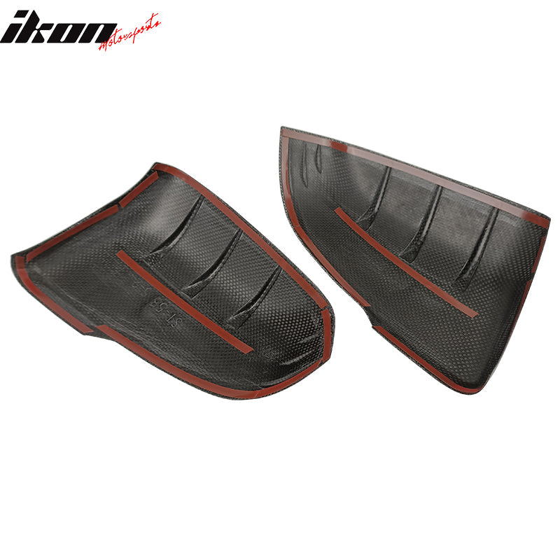 2019-2025 Toyota GR Supra J29 D Style Carbon Fiber Side Mirror Covers