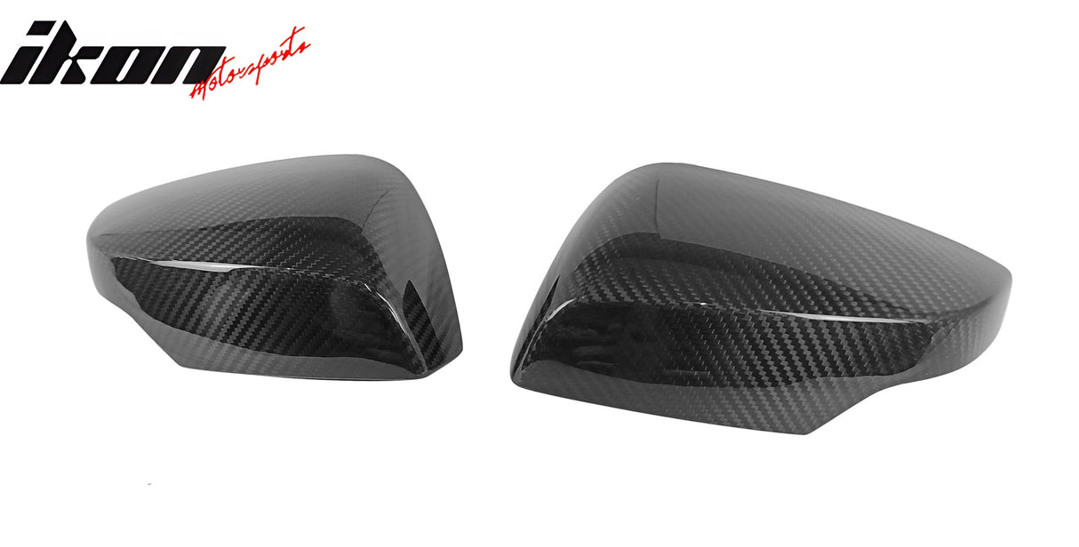 2015-2021 Subaru WRX & WRX STI Sedan 4-Door Mirror Covers Carbon Fiber