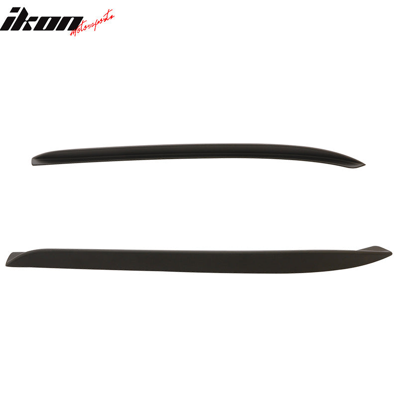 2008-2014 BMW E71 E72 X6 X6M Rear Window Fin Trims Diffuser Spoiler