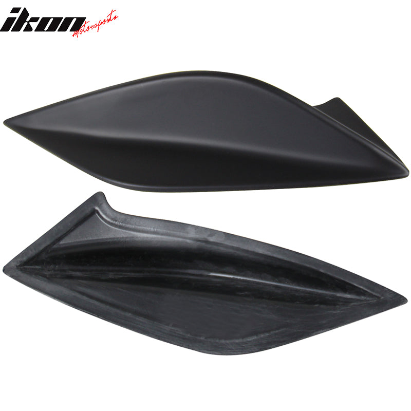 2015-2021 Subaru WRX&STI DTO Style Matte Black Trunk Spoiler Side Fins