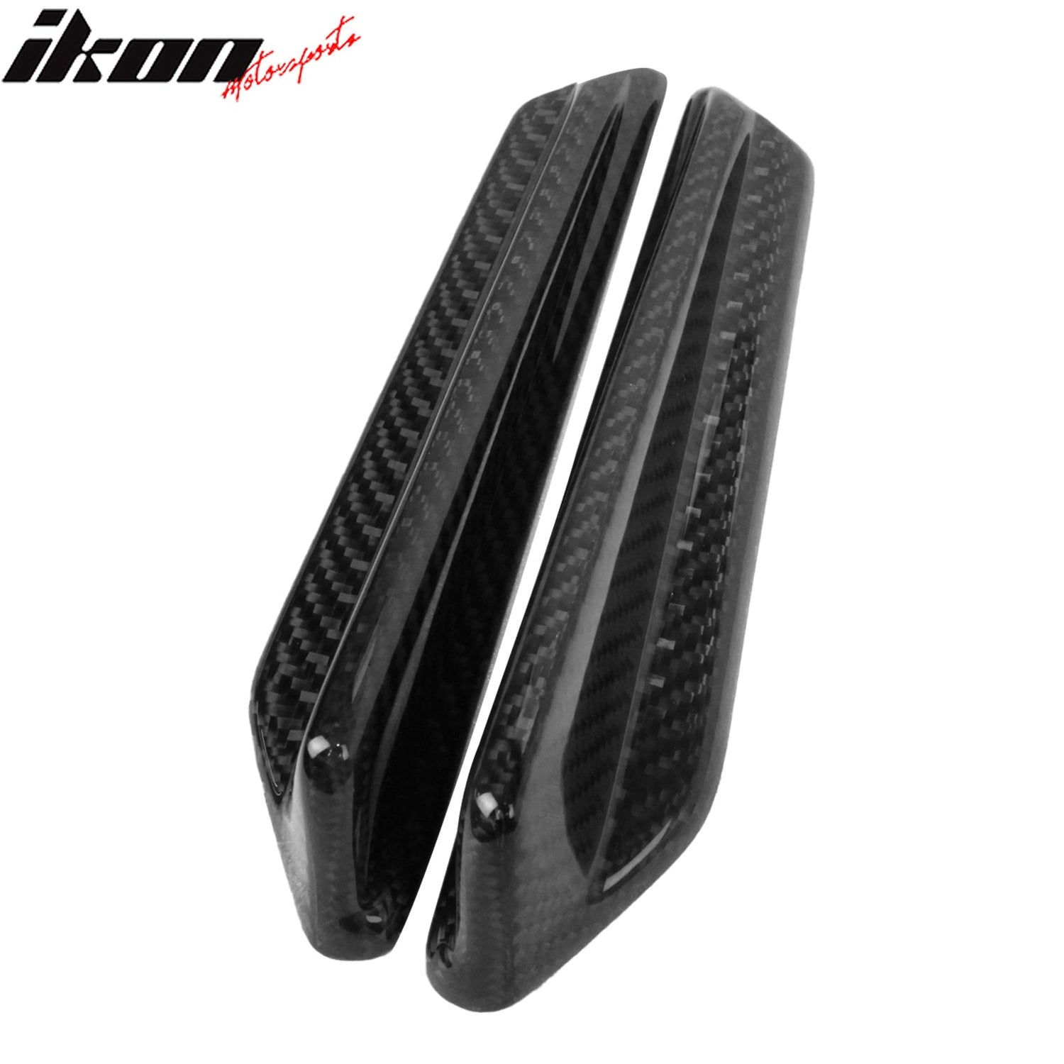 2015-2021 Subaru WRX STI Style Front Bumper Canards Carbon Fiber Vents