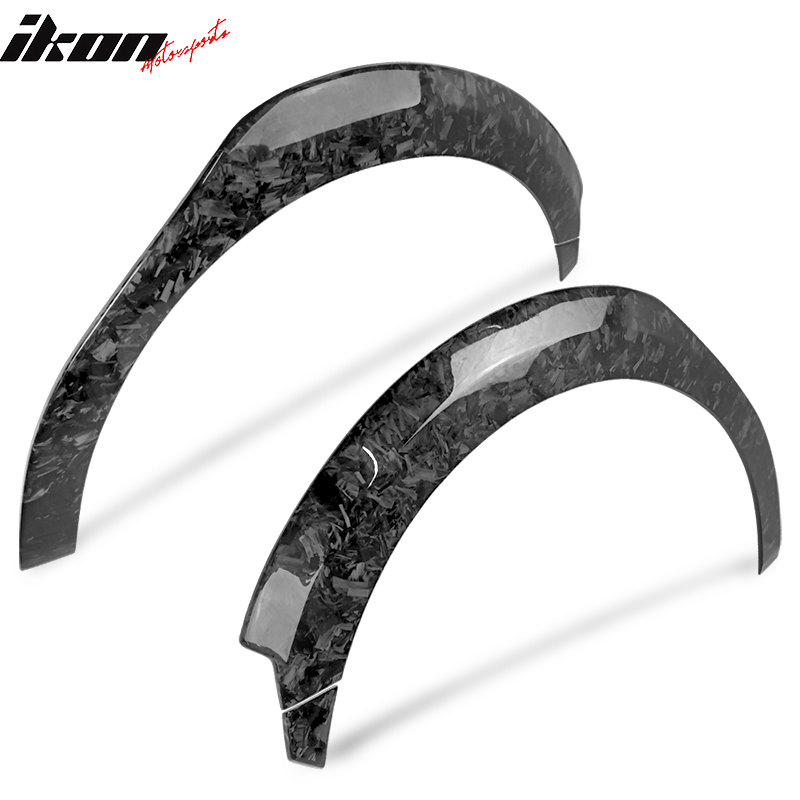 2017-2023 Tesla Model 3 Fender Flares Forged Carbon Fiber 8PC