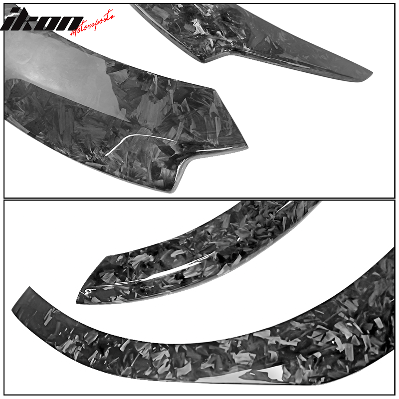 2017-2023 Tesla Model 3 Fender Flares Forged Carbon Fiber 8PC