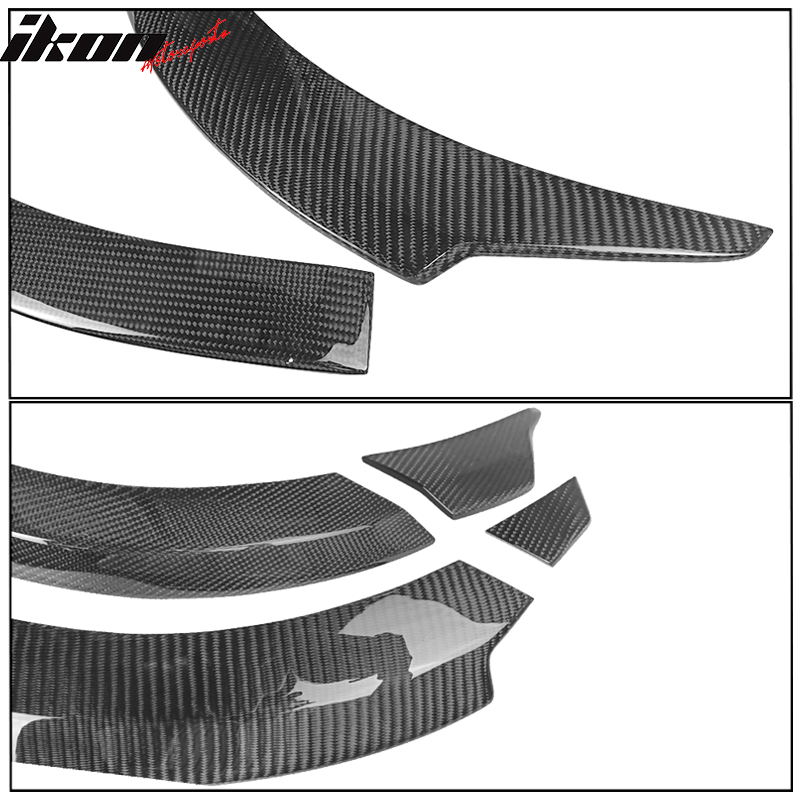 2017-2023 Tesla Model 3 Fender Flares Wheel Trim Carbon Fiber 8PC