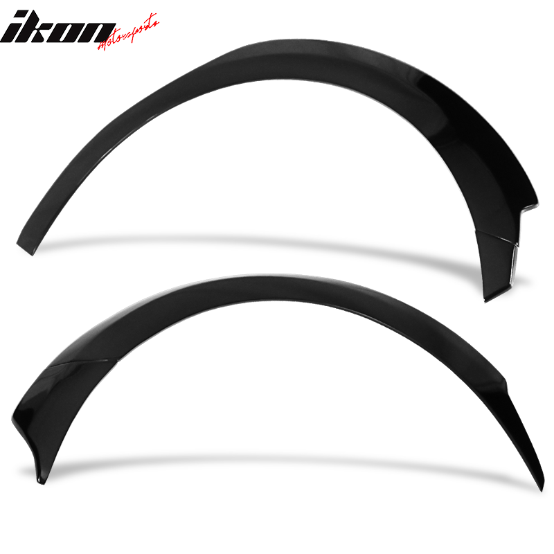2017-2023 Tesla Model 3 Fender Flares Wheel Trim Gloss Black 8PC FRP