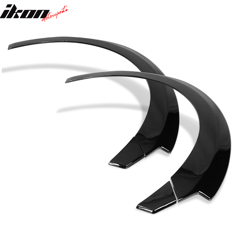 2017-2023 Tesla Model 3 Fender Flares Wheel Trim Gloss Black 8PC FRP